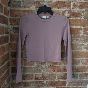 Aritzia Sunday Best Little Ribbed Tee